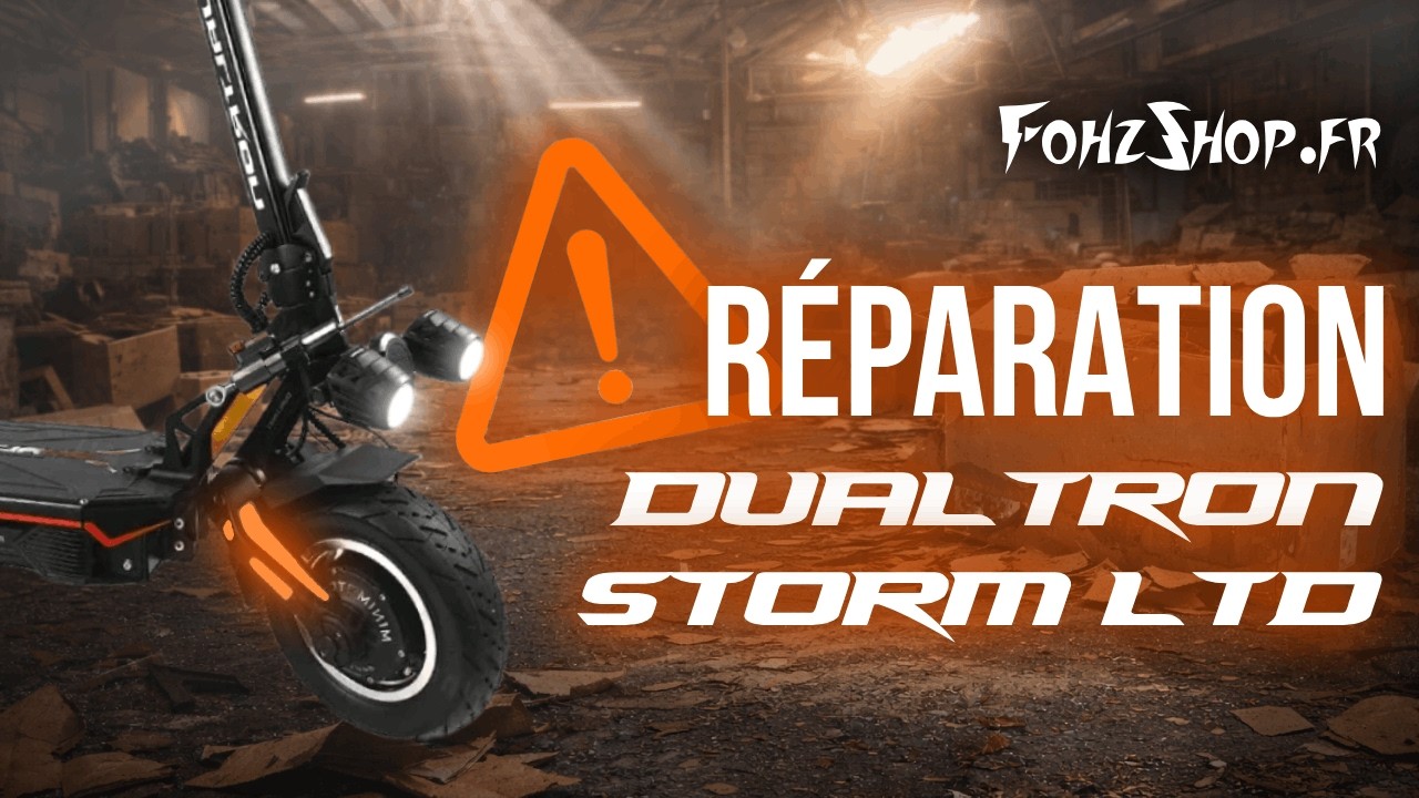 UNBOXING & RÉPARATION D'UNE DUALTRON STORM LIMITED MAL-MENÉE LORS DE LA LIVRAISON