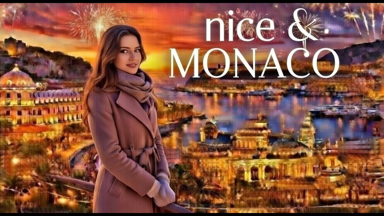 ⁴ᴷ⁶⁰ Nice & Monaco. French holidays