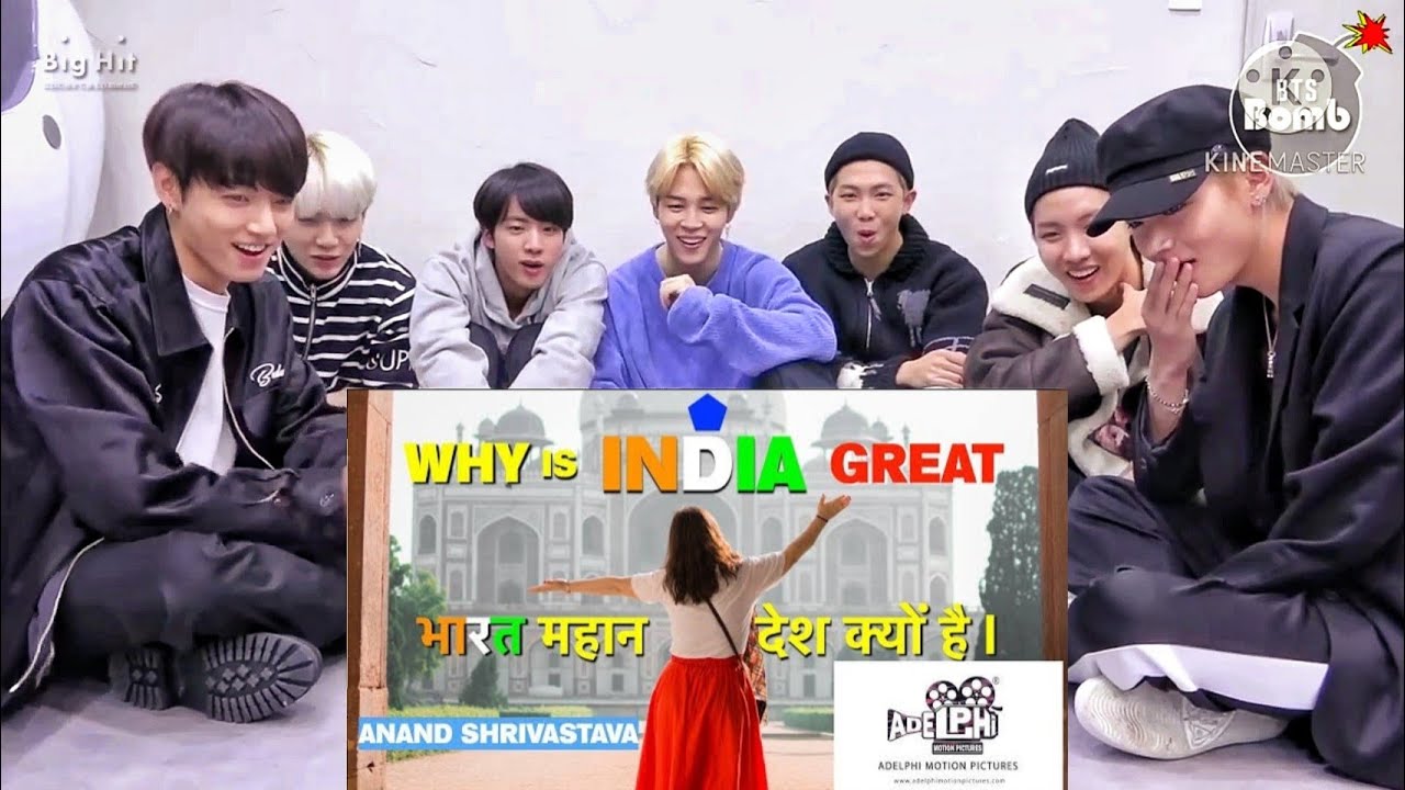 BTS REACTION TO WHY IS INDIA GREAT 2 | भारत महान क्यों है 2