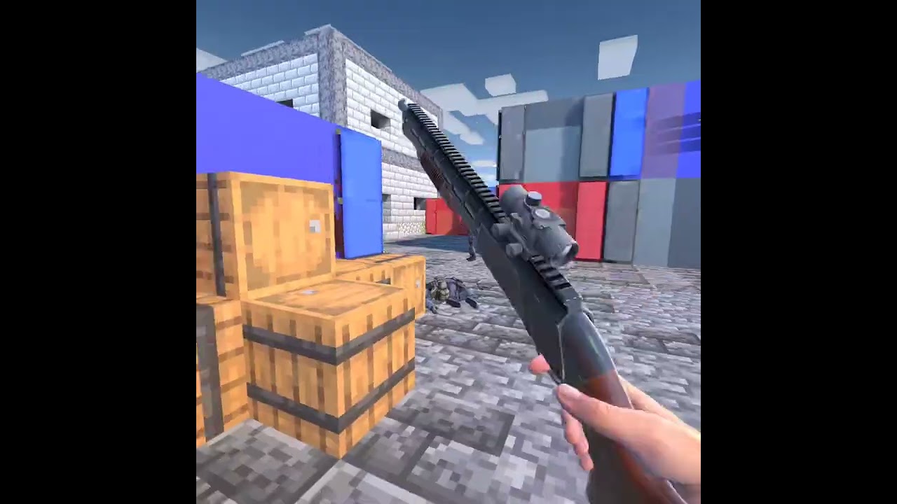 Minecraft in Pavlov (GORE WARNING)