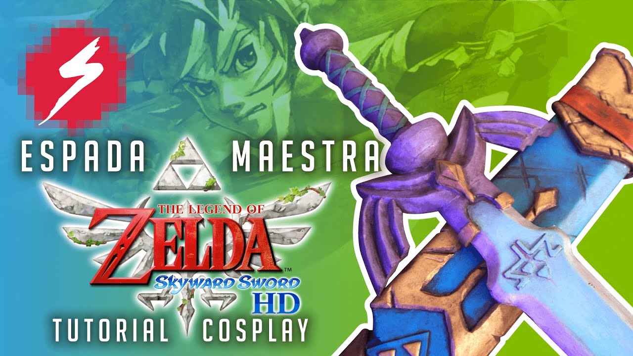 Cómo hacer la ESPADA MAESTRA de Link || The Leyend Of Zelda || #SekkeiForja || Sekkei Cosplay