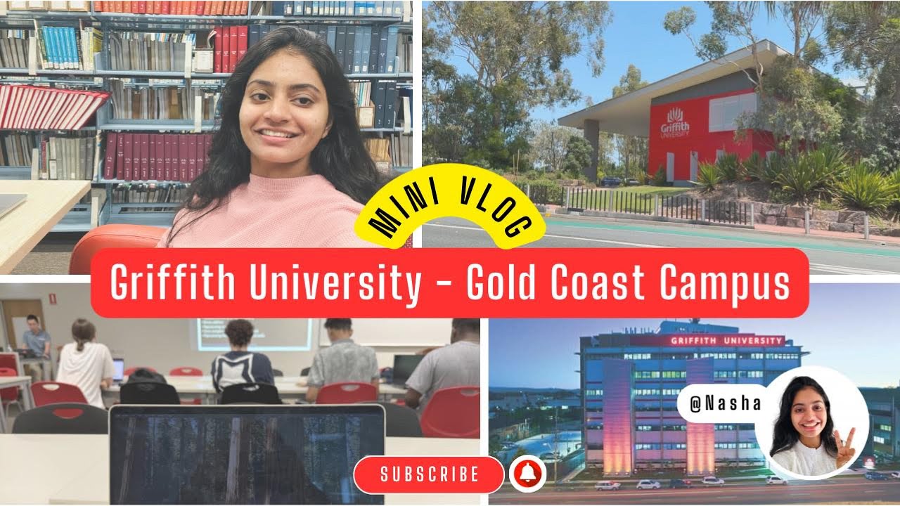 Mini Vlog - Tour to Griffith University-Gold Coast Campus 