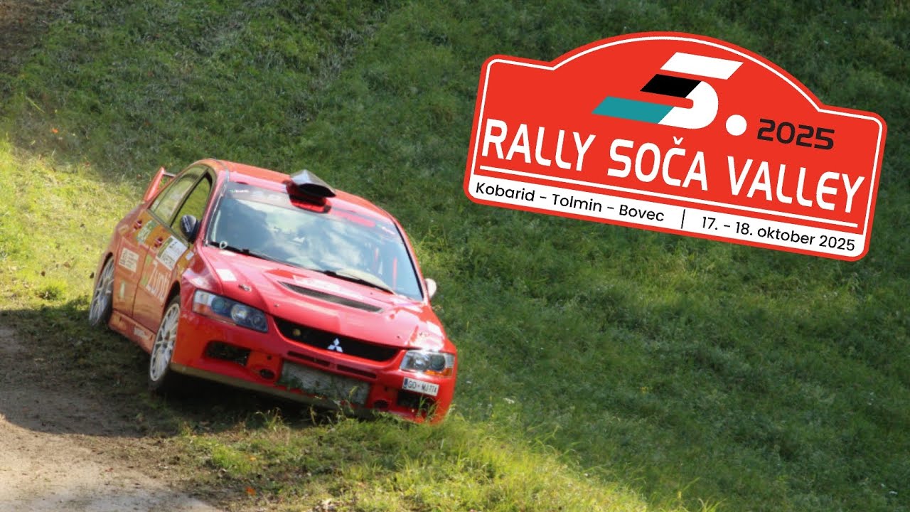 Rally Soča Valley 2025 show and mistakes