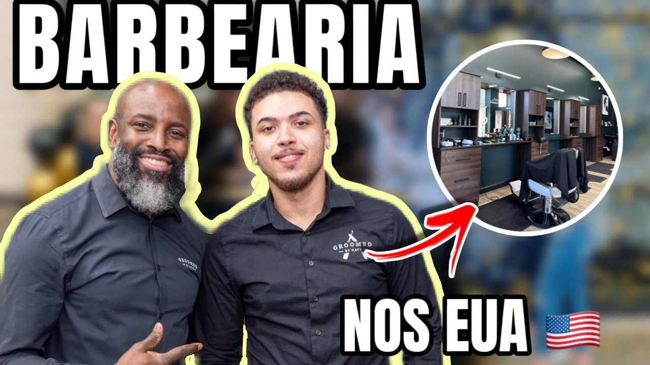 MINHA NOVA BARBEARIA NOS EUA - Dia de Inauguração