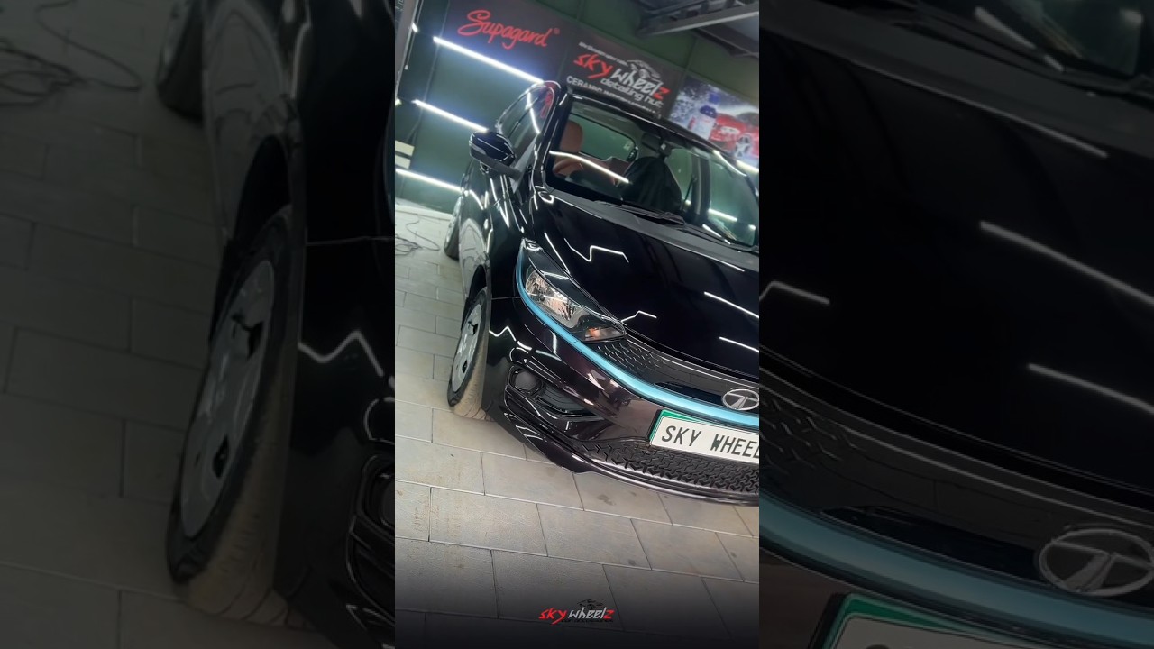 Tiago EV Ceramic Coating | Next-Level Shine & Long-Lasting Protection