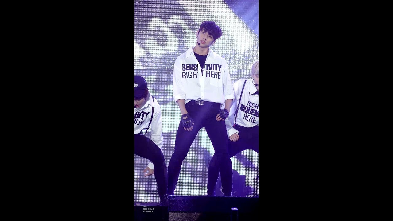 181007 Guro G Festival - Right Here 더보이즈 선우 THE BOYZ SUNWOO FOCUS