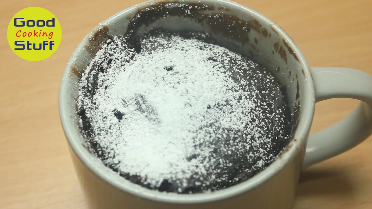 Chocolate Muffin in a Mug | 1 Minute Chocolate Mug Cake  | Good Stuff Cooking