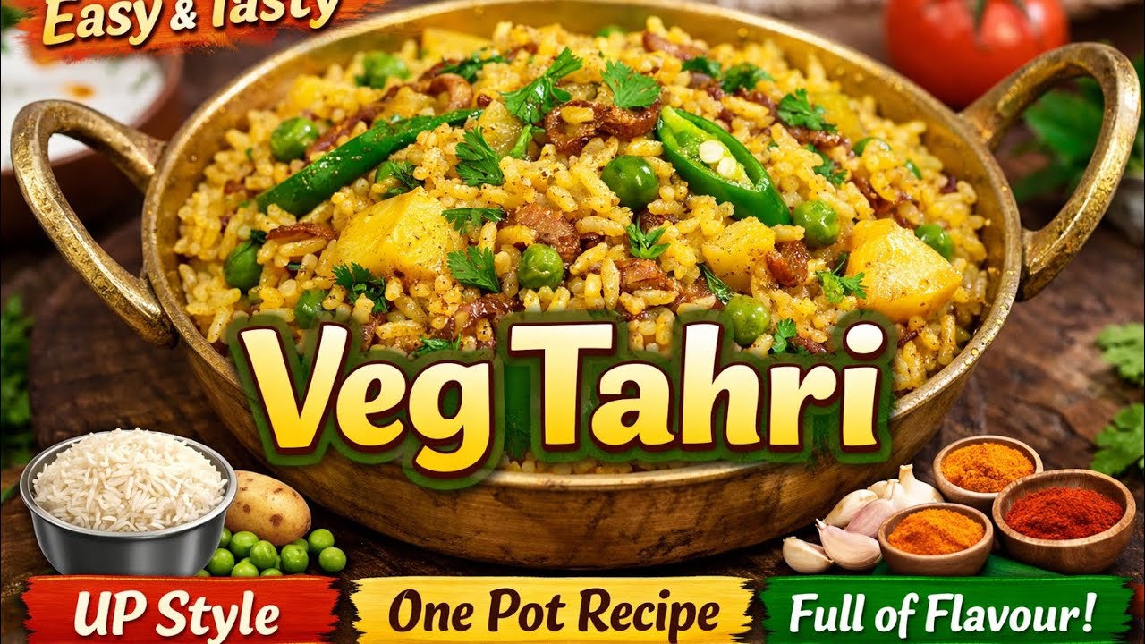 15 Minute Tahri Recipe | Fast & Delicious