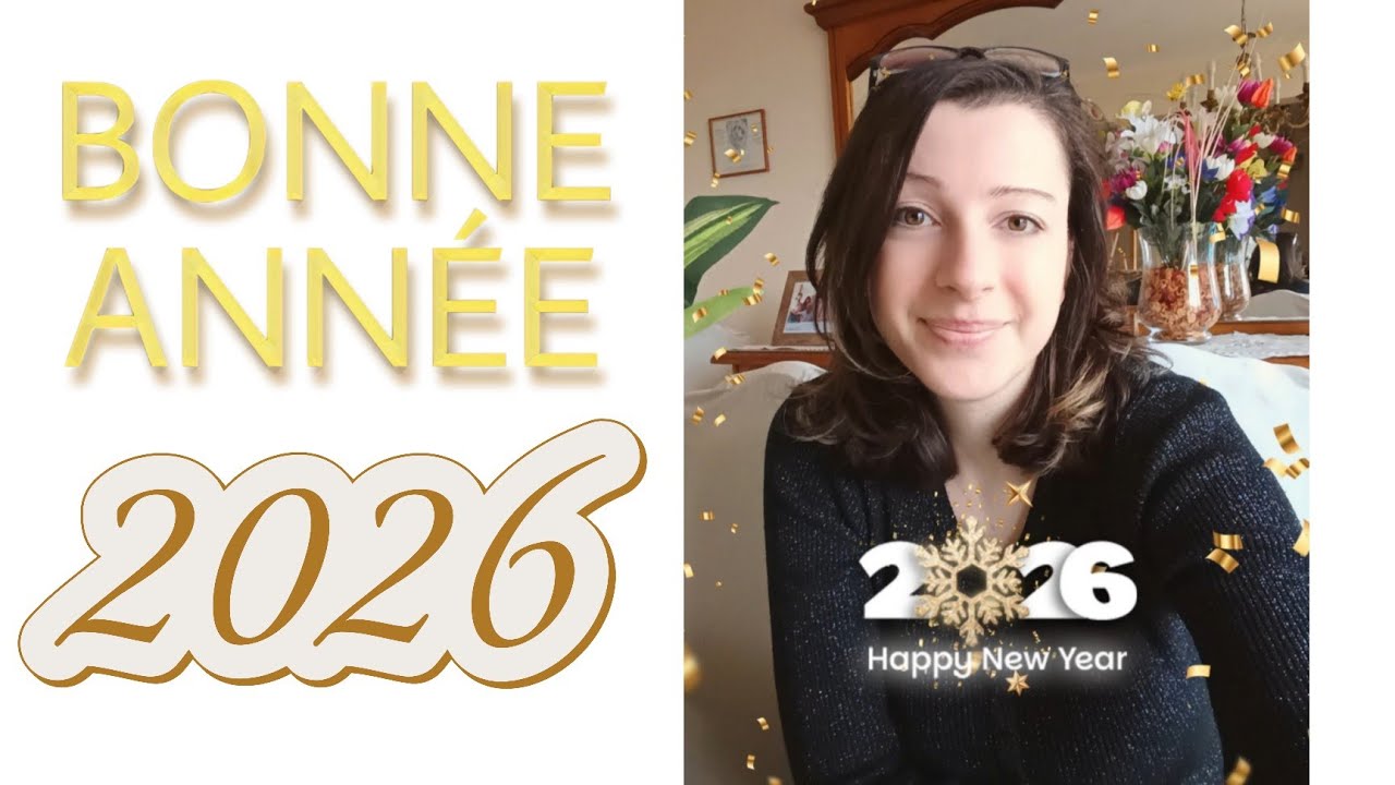 Une bonne année 2026 🎉🥂🎊