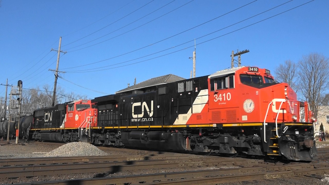 CN 3410 w/ SD75IACC, West Chicago, IL 2/15/26