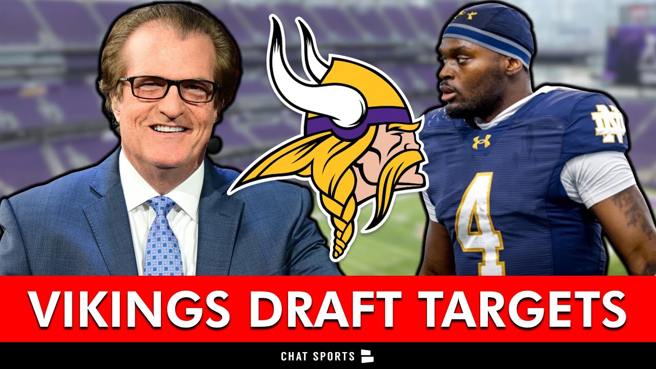 Vikings Draft Targets From ESPN Mel Kiper’s 2026 NFL Draft Big Board