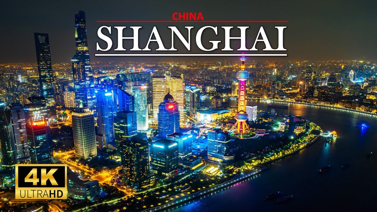 SHANGHAI China 🇨🇳 at Day Time, World’s Number One Smart City and The Most Developed City 4k 60Fps
