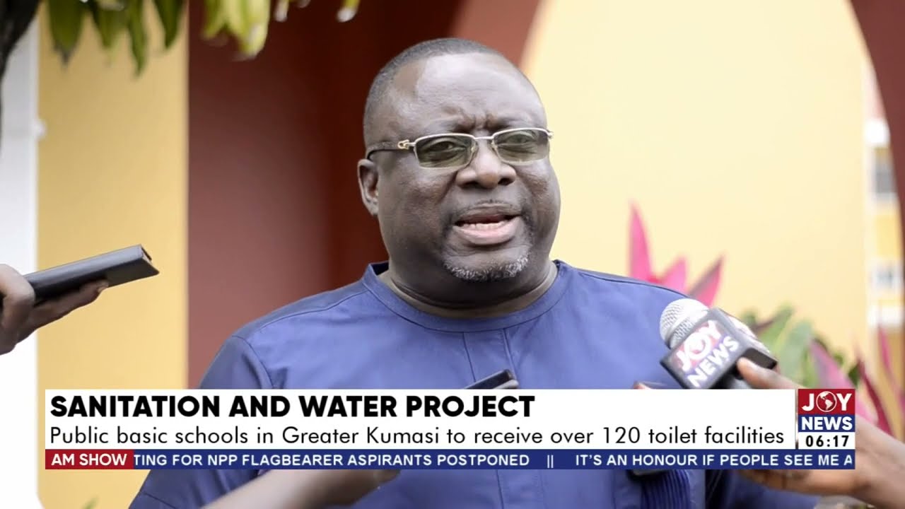 Sanitation & Water Project: Public basic schools in Kumasi to receive over 120 toilet facilities