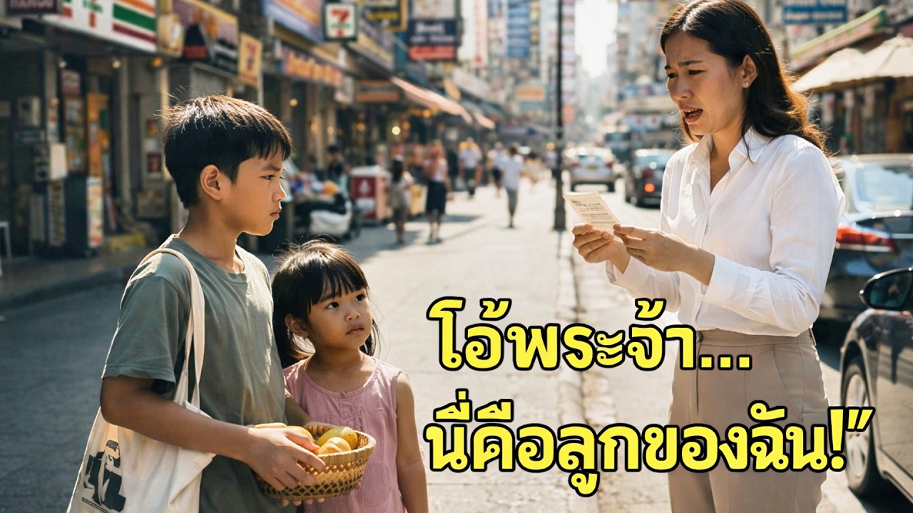 **พี่น้องไทยขายส้มในอเมริกา กระดาษในถุงทำให้นักธุรกิจหญิงไทยร้องไห้ หลัง 12 ปี**