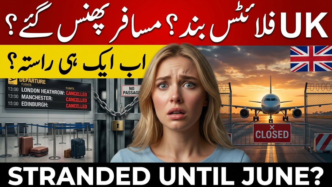 UK's Sudden Flight Ban | Expats Face Impossible Situation | Airport Nightmare