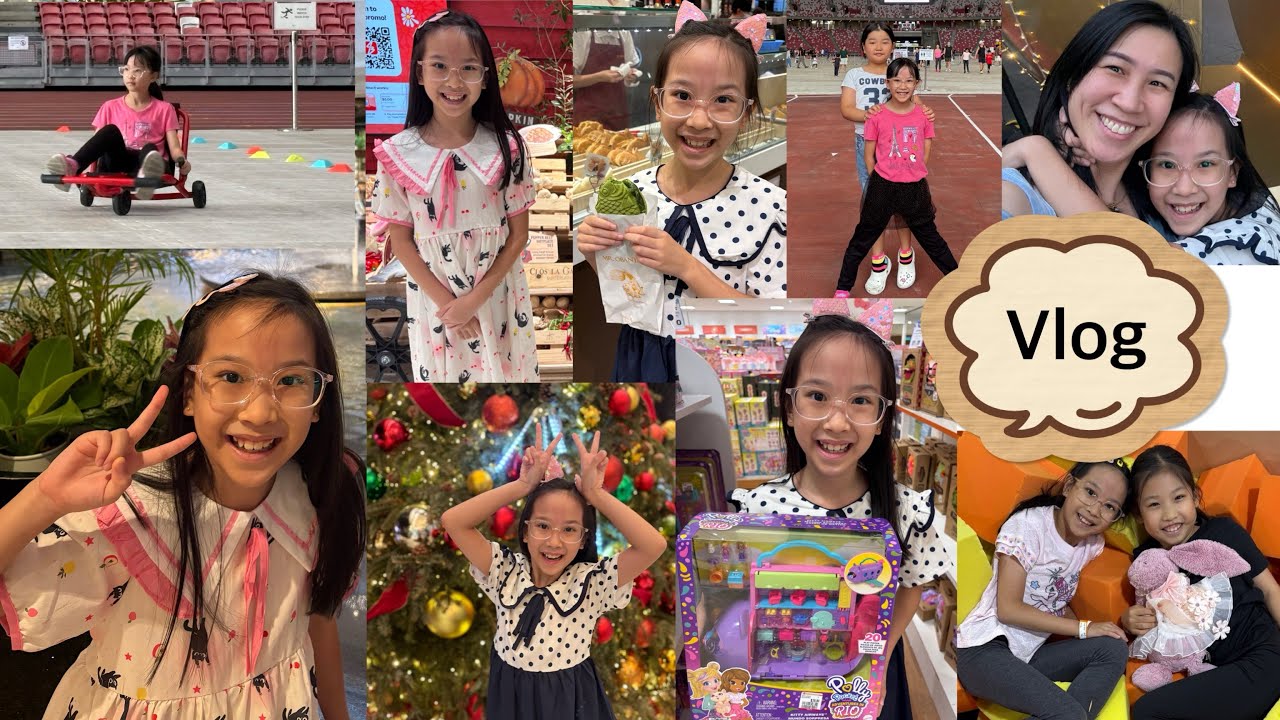 Vlog31 Jan Vlog เดินเล่นออชาร์ด ทำกิจกรรมที่สปอร์ตฮอลล์ ขาดไม่ได้สนามเด็กเล่น
