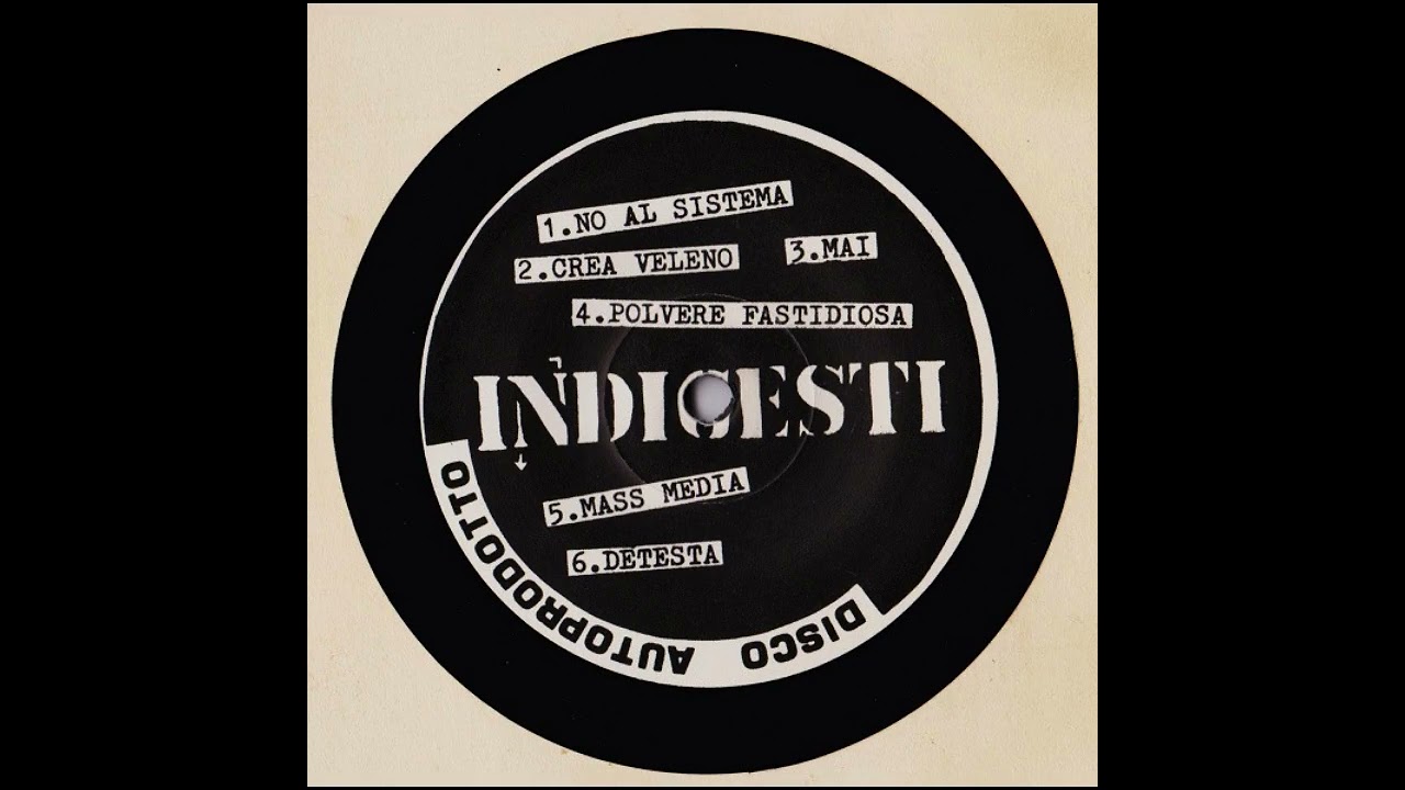 Wretched / Indigesti - Split 7'' (1982)