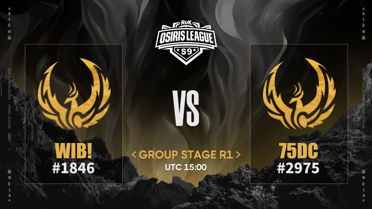 WIB! (1846) vs. 75DC (2975) | Osiris League Season 9: Group Stage R1