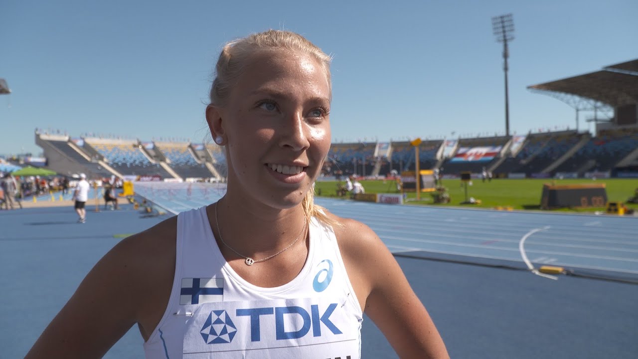 IAAF WU20 Championships Bydgoszcz 2016 100m Hurdles Heptathlon Jessica RAUTELIN FIN
