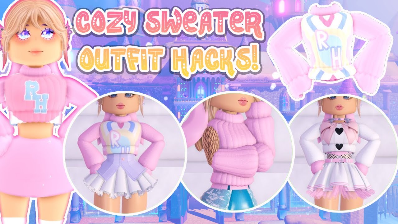 NEW COZY SWEATER Outfit Hacks You Need To Try Royale High