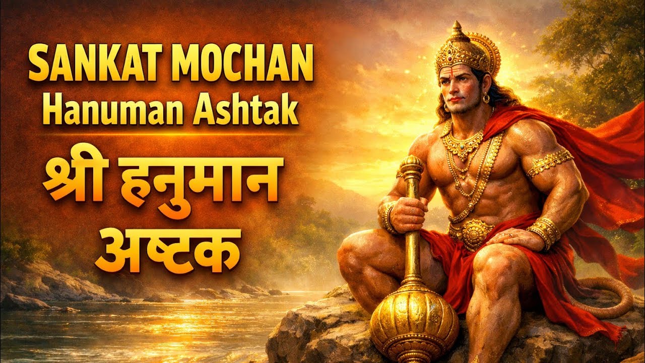 संकट मोचन हनुमान अष्टक | Sankat Mochan Hanuman Ashtak | Sri Hanuman Ashtak | श्री हनुमान अष्टक 