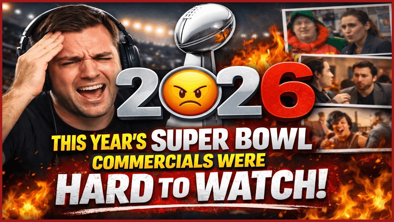 This year's Super Bowl commercials were hard to watch