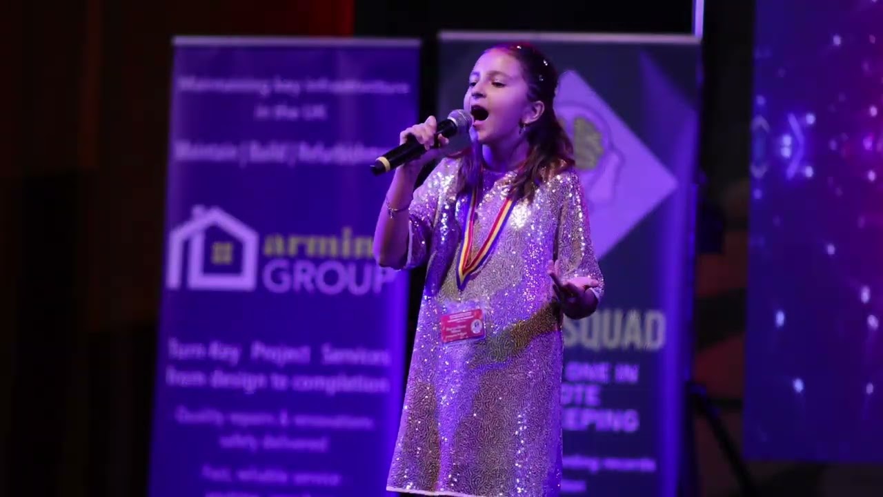 Maria - Elena Mitroi, 9 ani ---- The Impossible Dream, COVER