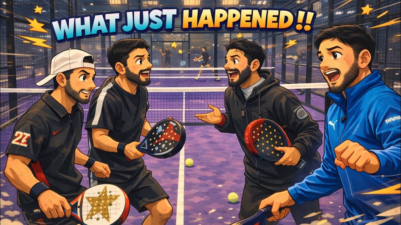 THIS PADEL POINT SHOULDN’T BE POSSIBLE 🤯🎾