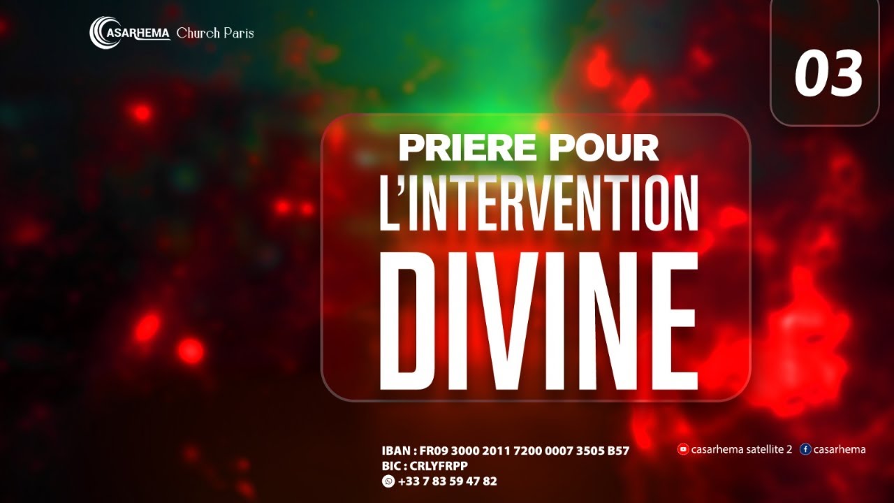 Prière pour L'intervention divine | Prophète Blaise Manzambi