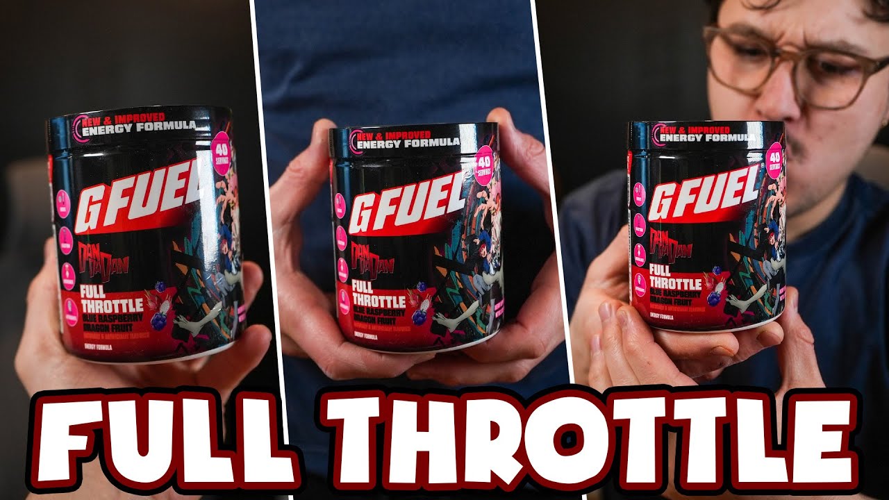 DanDaDan Full Throttle GFUEL Flavor Taste Test #gfuel #dandadan