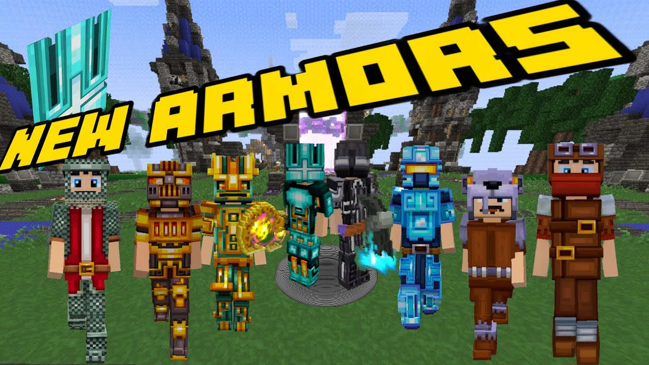 NEW ARMORS REVIEW! planet craft | planet of cubes survival craft