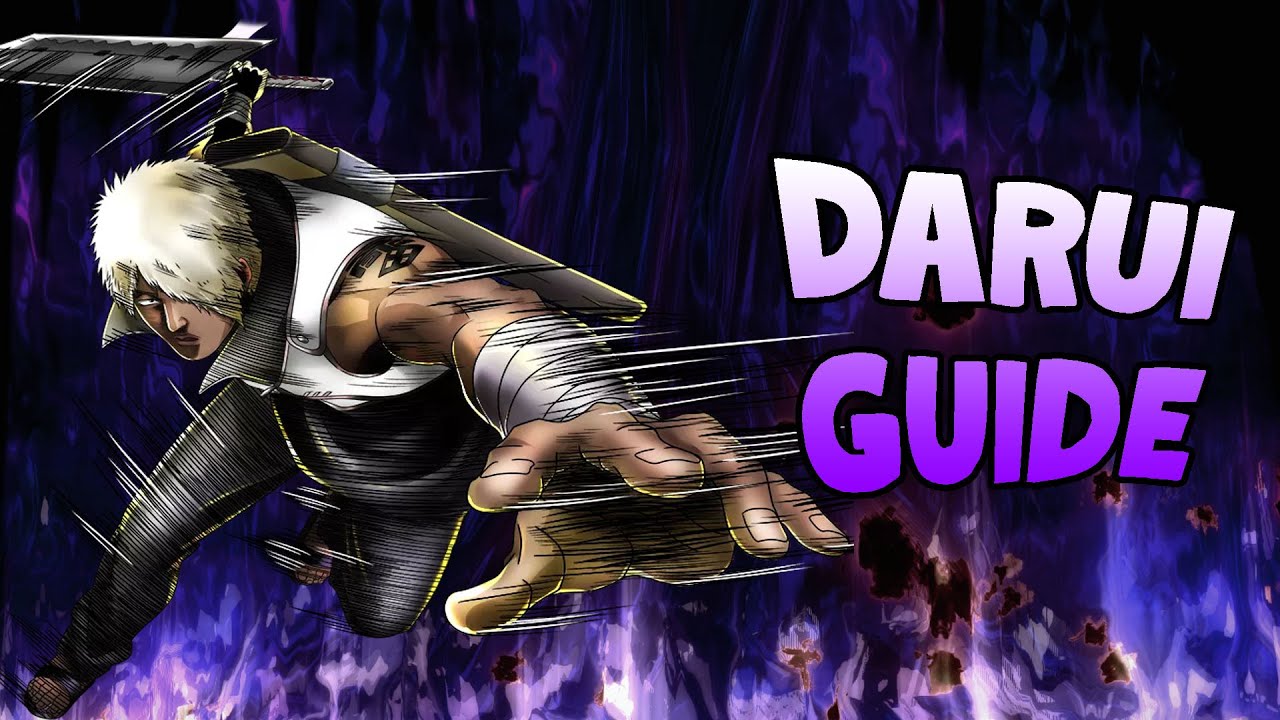 Darui Character Guide - Amazing Tilt Conversions | Naruto Storm 4