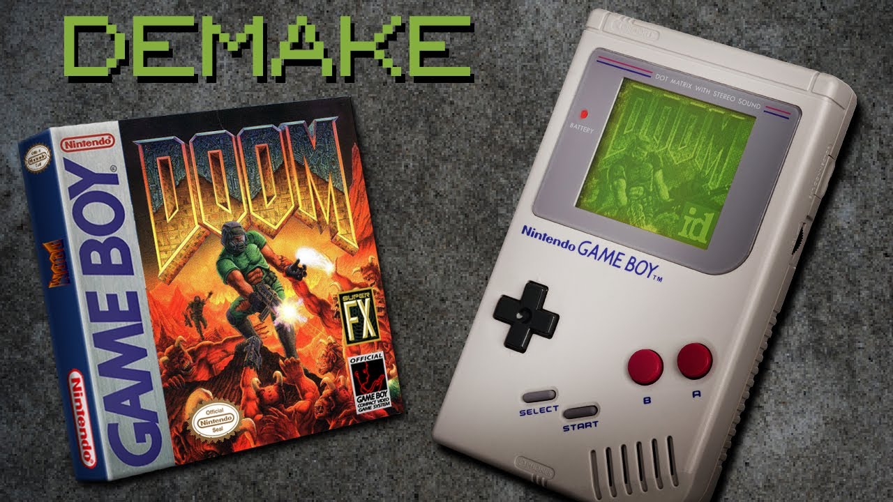 What would Doom look like on the original Game Boy? Ti-89 calculator graphics + 8-bit music
