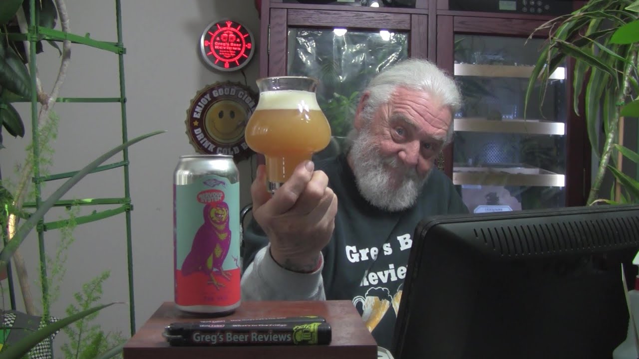 Обзор пива № 4718 The Veil Brewing Co Nervous System Double IPA