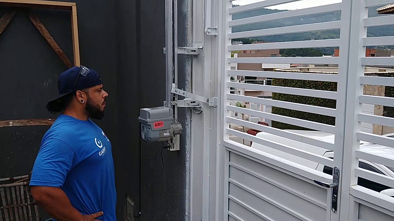 Destravando seu Portão Basculante e deixando ele no manual.
