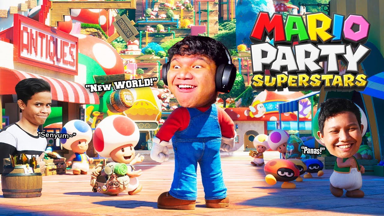 (Full) OOHAMI KENA BULI DGN TEAMFIRES!😭 - Mario Party Superstars | Malaysia #2