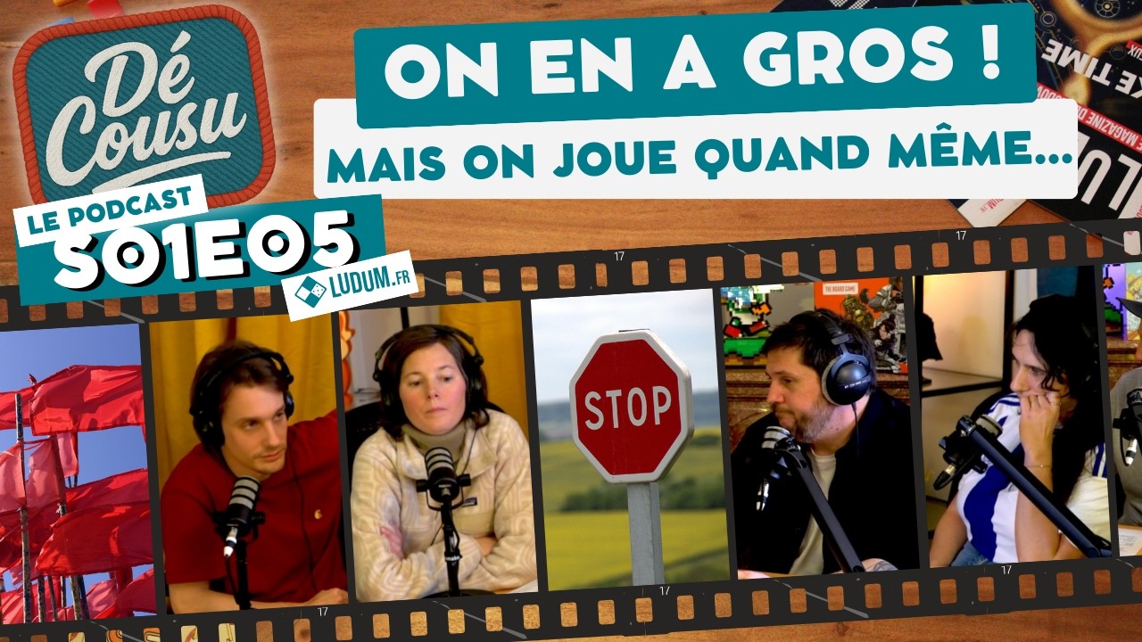 ON EN A GROS ! Nos Red Flags Jeux de Société - Dé Cousu S0105