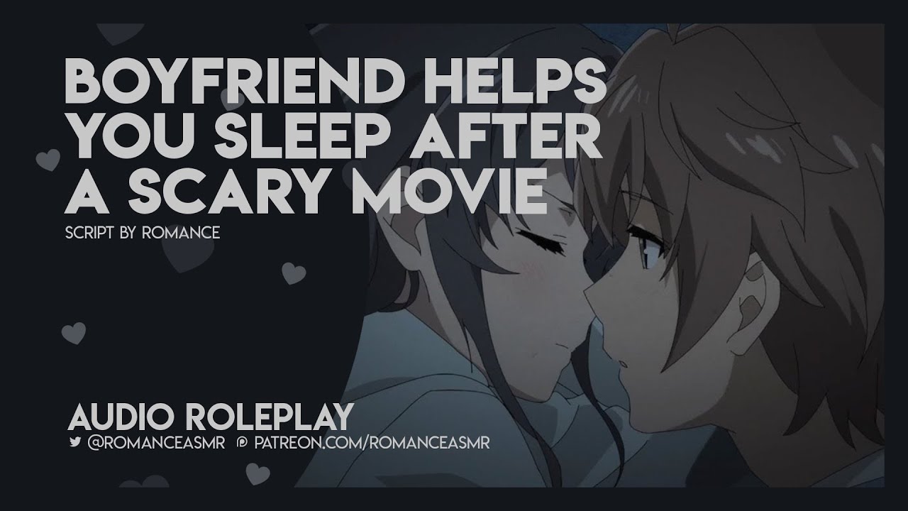 Boyfriend Helps You Sleep After A Scary Movie [M4A] [Head Scratches] [Sleep Aid] [Playful]
