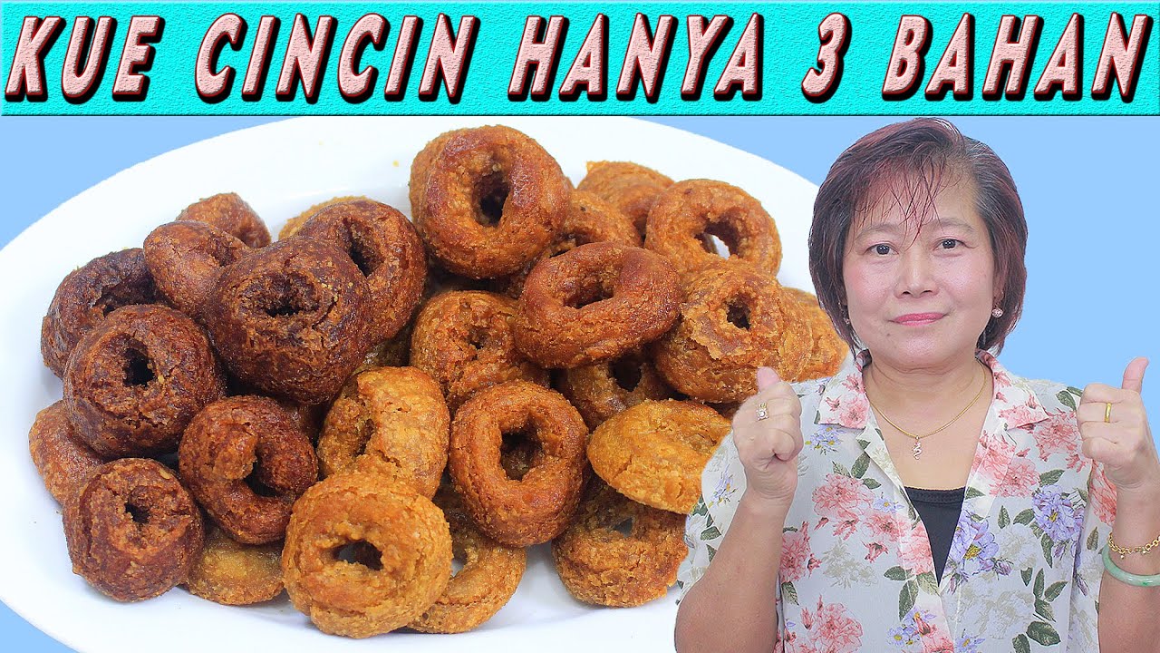 HANYA 3 BAHAN JADI KUE CINCIN WOW BANGET!!!