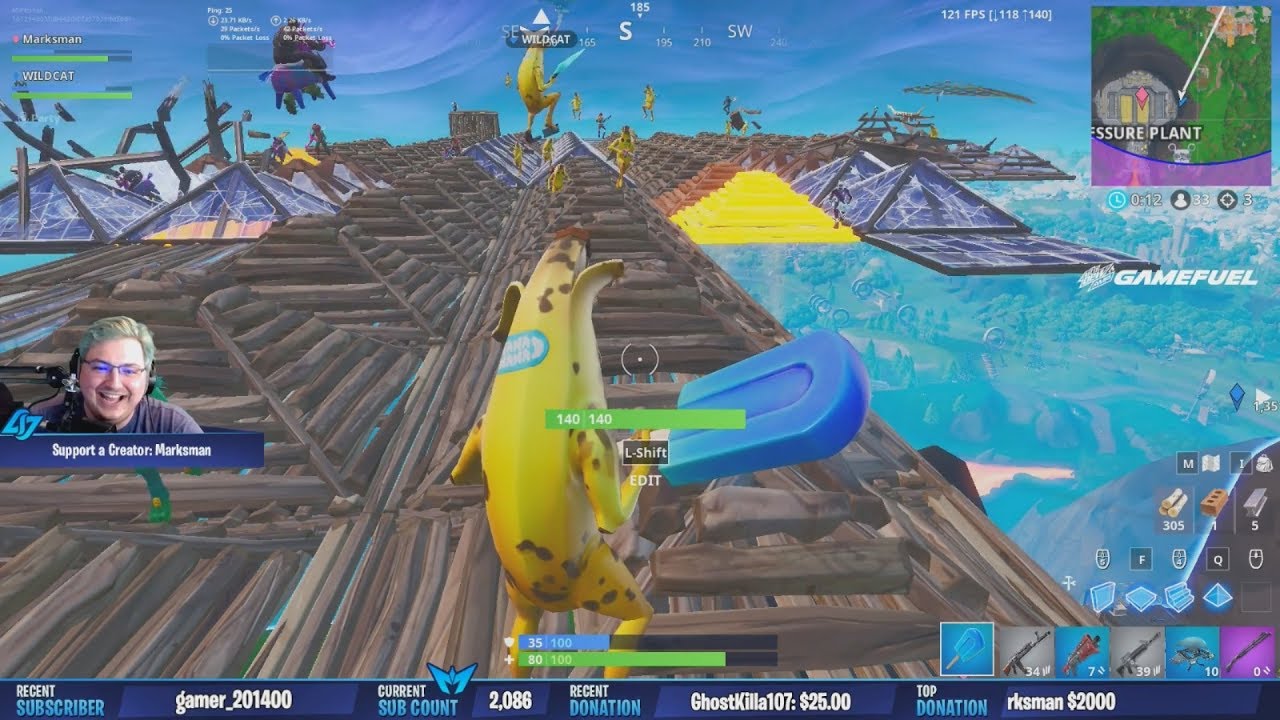 The Banana Army Invades Duos in Fortnite (DON'T BAN US FOR THIS)