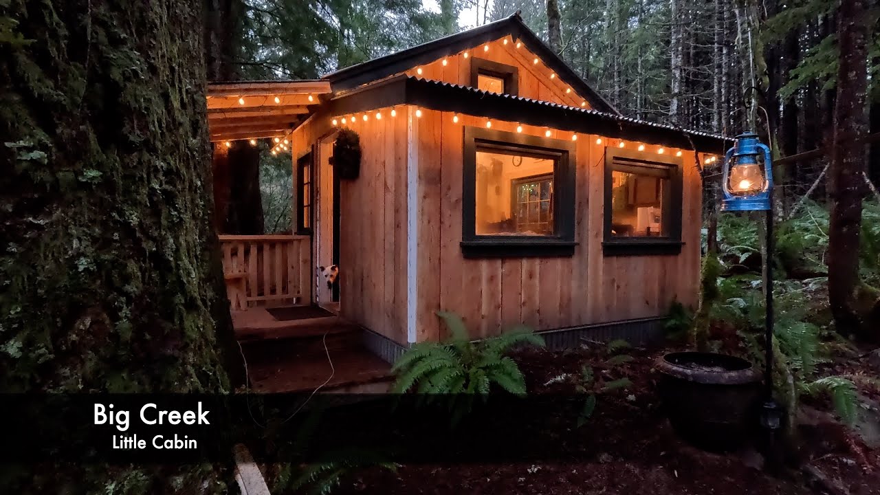 An Evening at the Little Cabin on Big Creek / ASMR