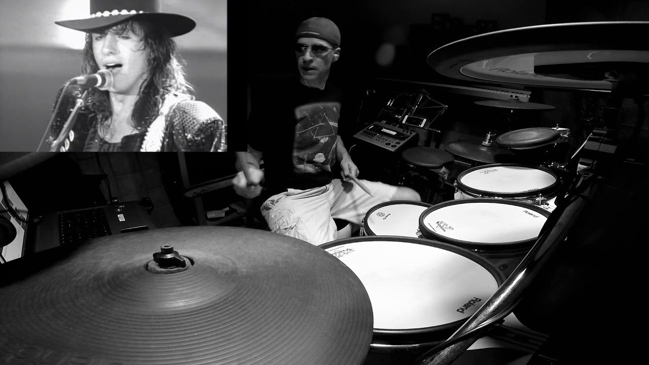 Wanted Dead or Alive - Bon Jovi - V-Drum Cover - Drumless Track - Roland TD-20X - Drumdog69