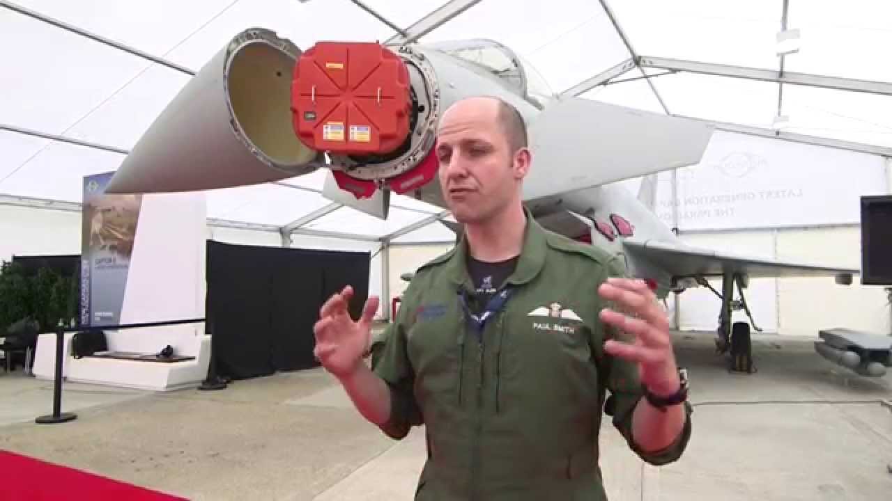 Eurofighter pilot highlights the brand new radar system