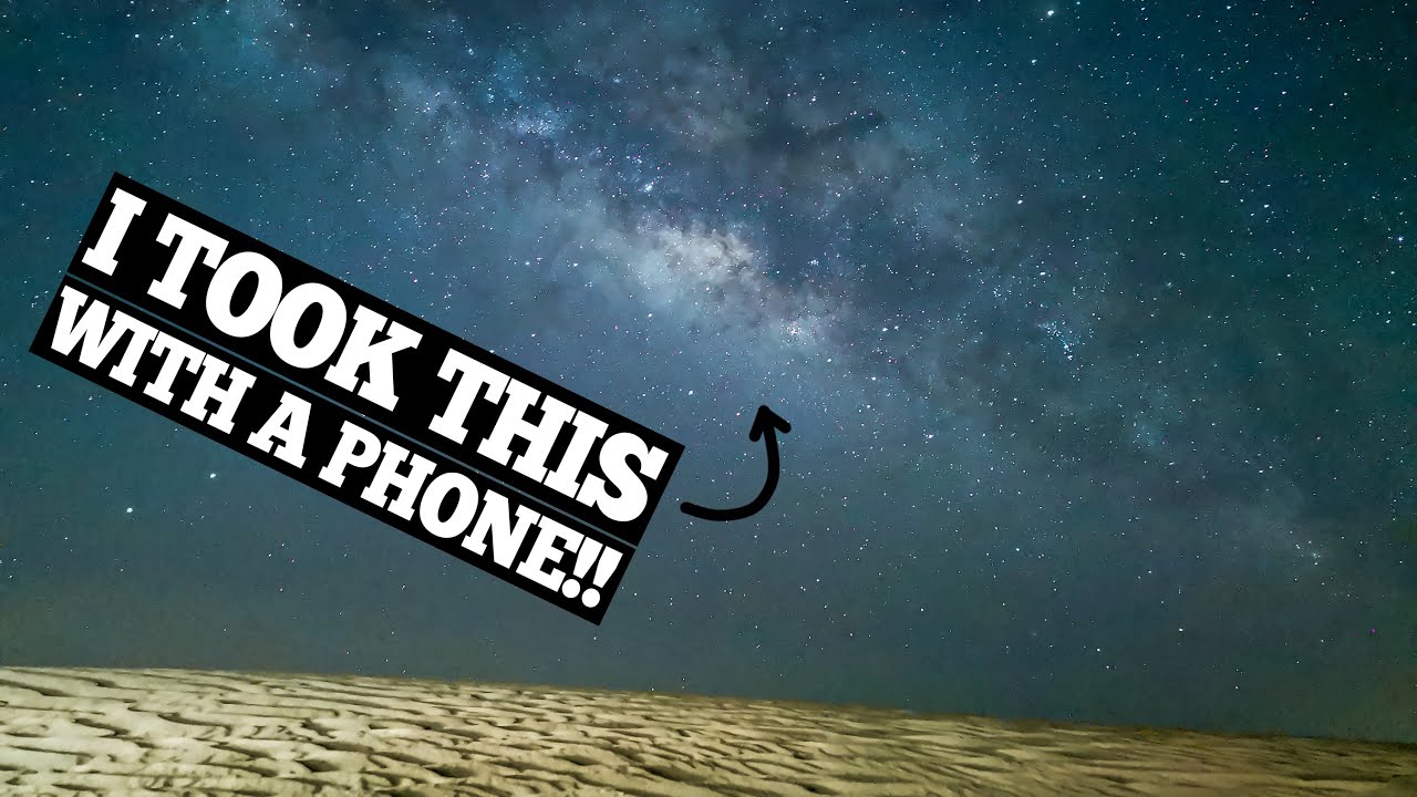 Сфотографируйте ЗВЕЗДЫ на СМАРТФОН! - и даже МЛЕЧНЫЙ ПУТЬ!