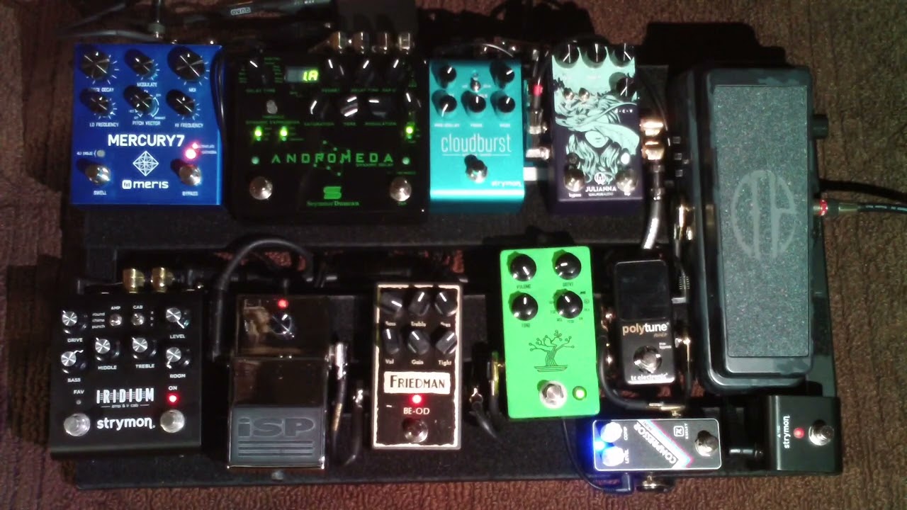 Strymon Iridium // Friedman BE-OD // JHS Bonsai // Keeley Compressor Mini // Meris Mercury 7
