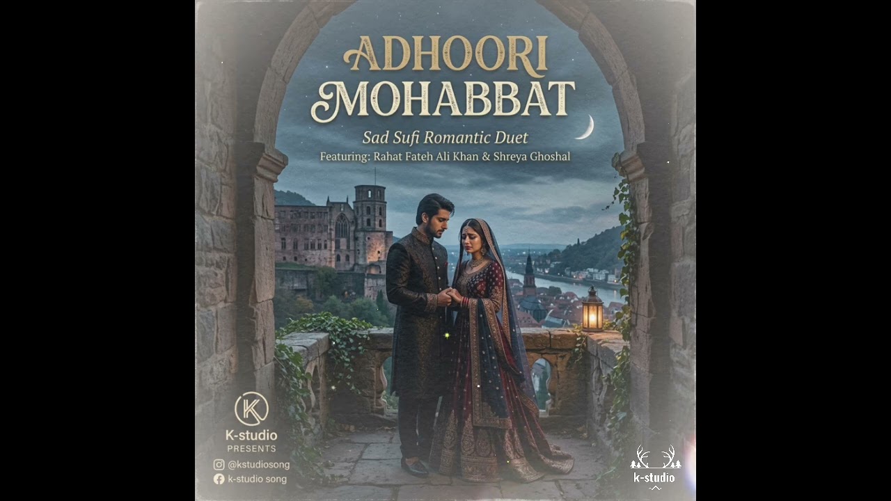 ADHOORI MOHABBAT🌹❤️(Love Vibe) [  Love song ] Recorded by K-studio #lovesong #love #song #feel