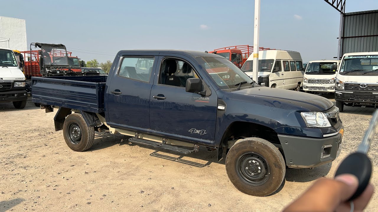 Tata Yodha Crew Cabin 4×4 2024 Model (Diffence Lab) Pickup Truck Review टाटा का योद्धा