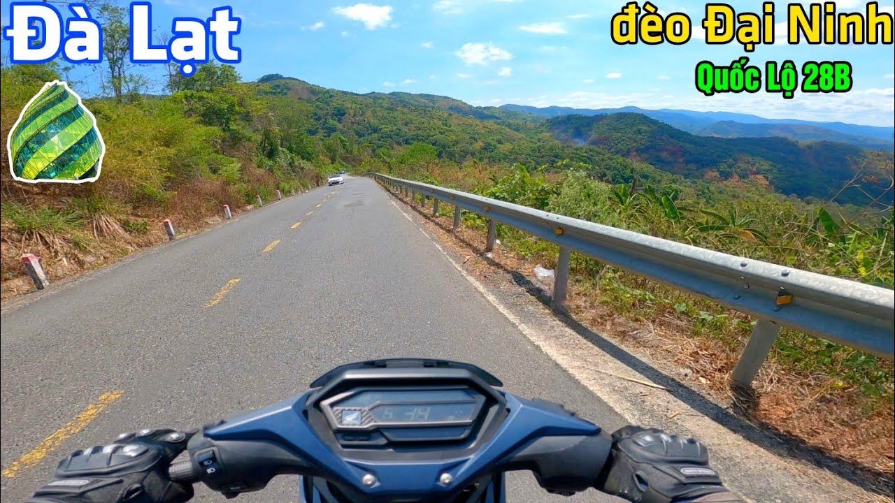 Đà Lạt về Phan Thiết | Trải Nghiệm Cung Đường QL28B Đèo Đại Ninh nối Lâm Đồng & Bình Thuận