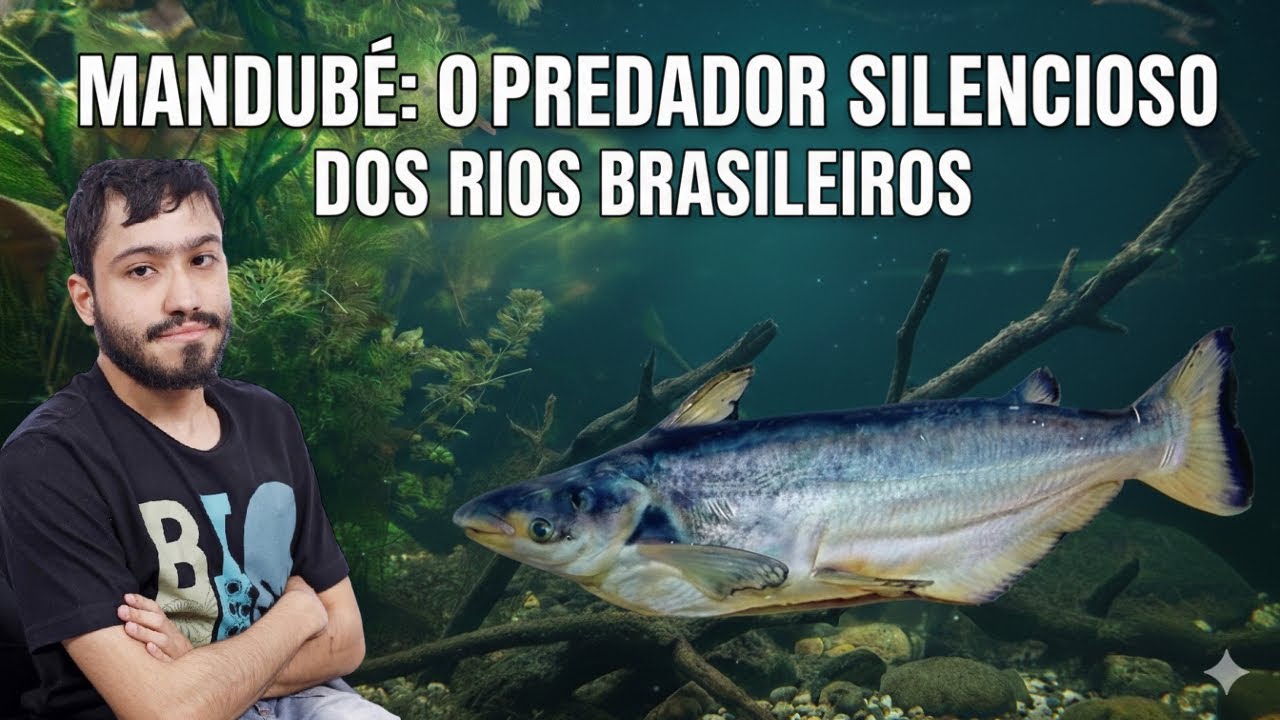 O peixe carnívoro que vive nas sombras dos rios