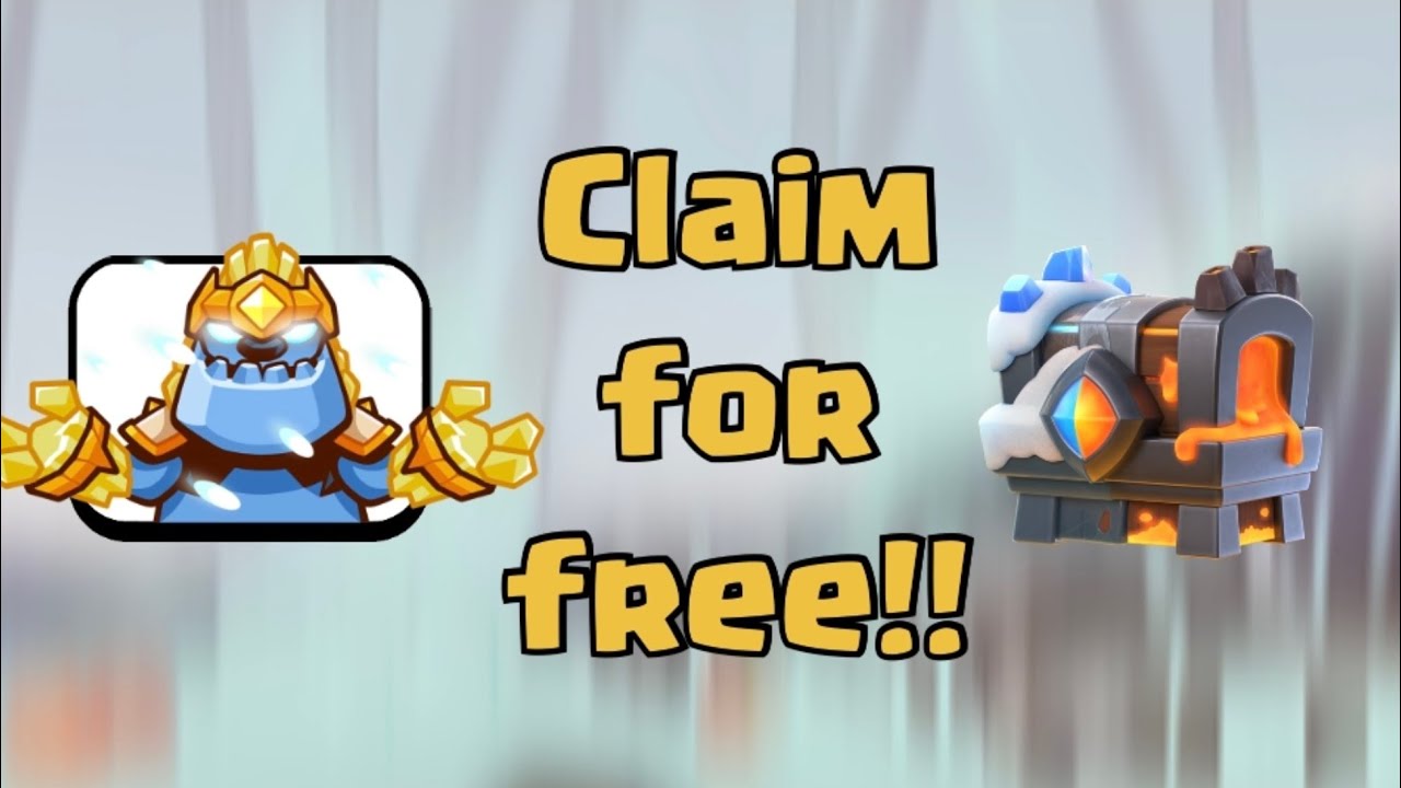 How to Get FREE Ice Golem Emote | Clash Royale Ice Inferno Event